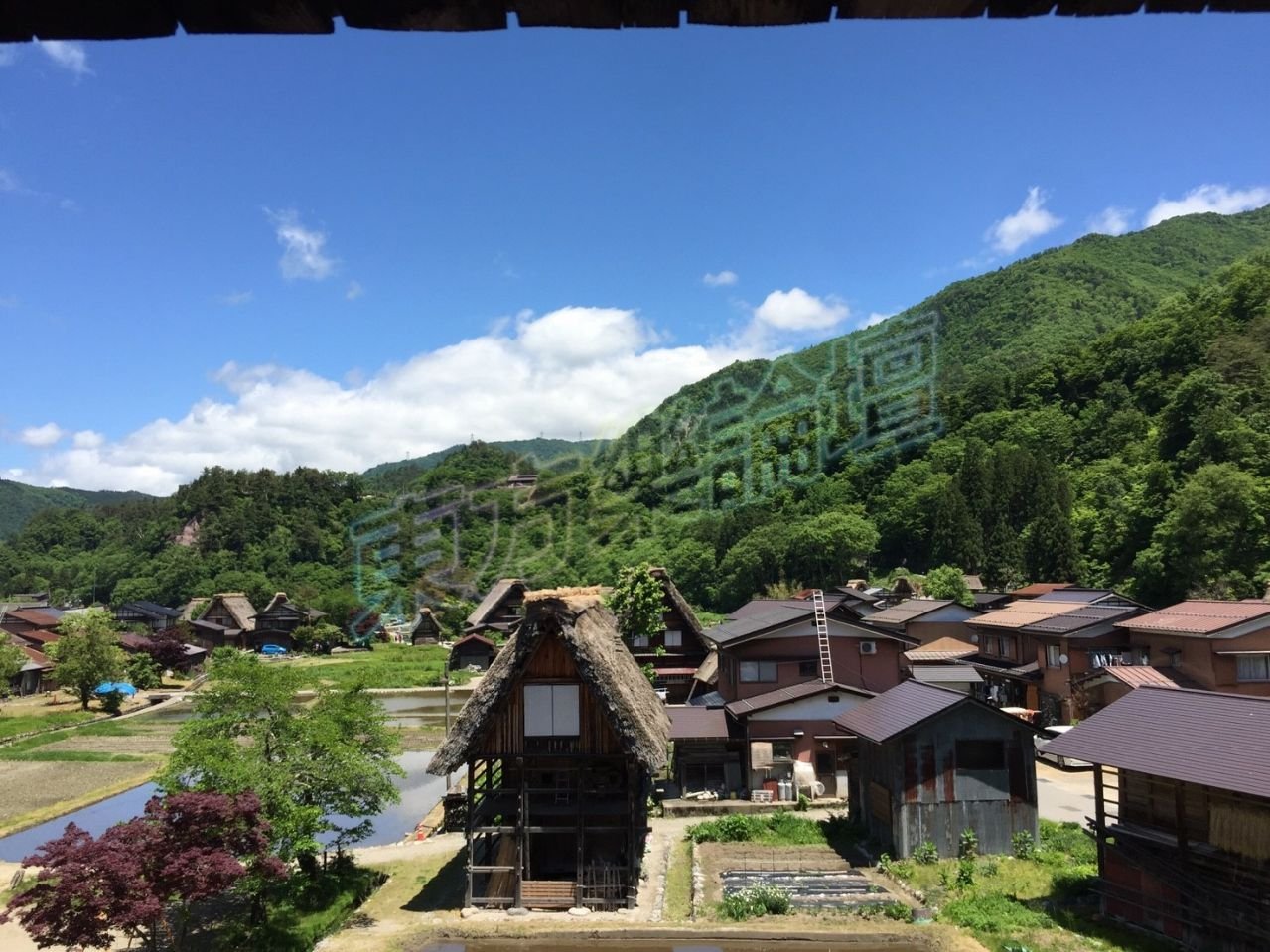 屋外的合掌村