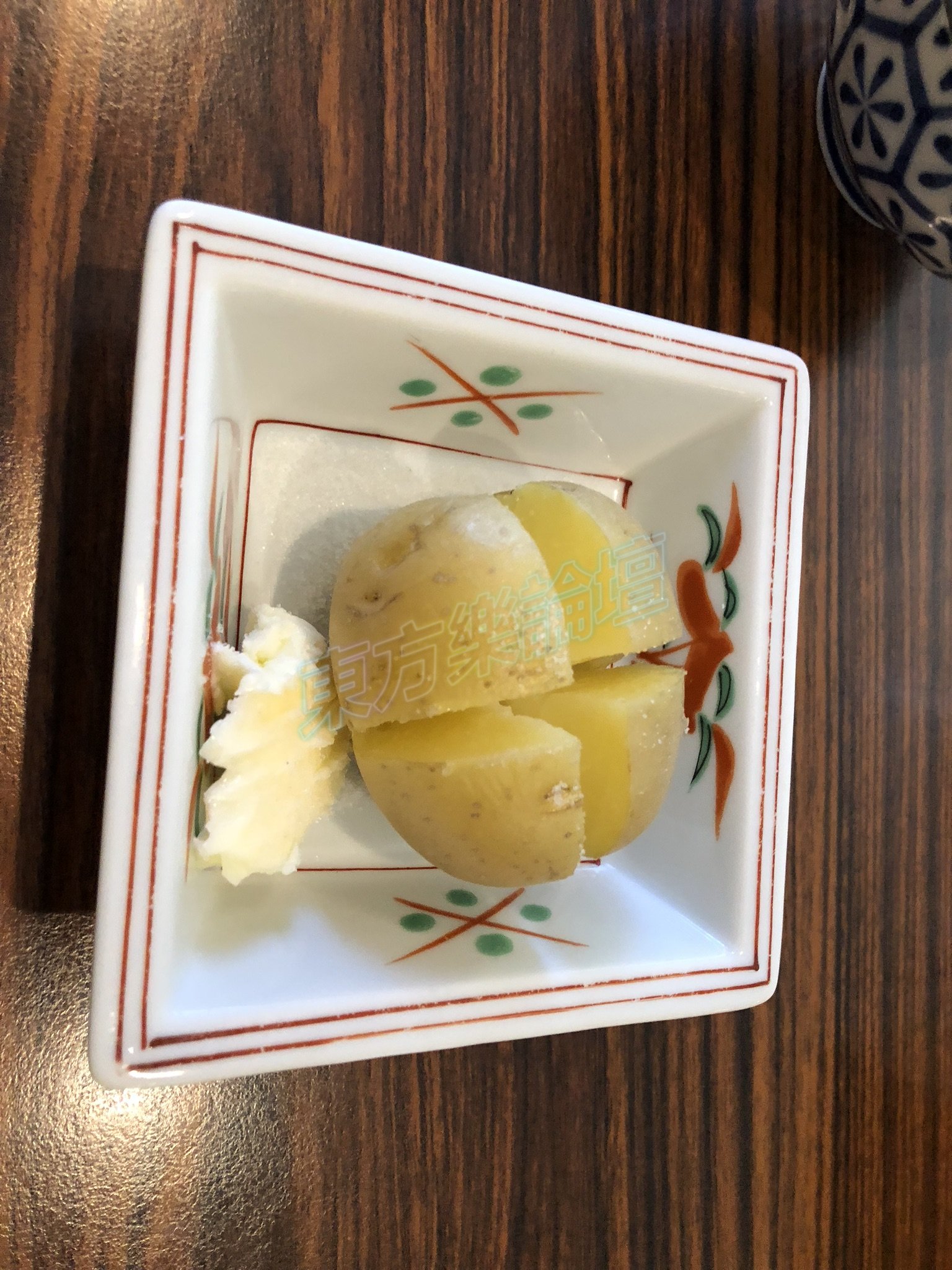 蒸馬鈴薯加奶油