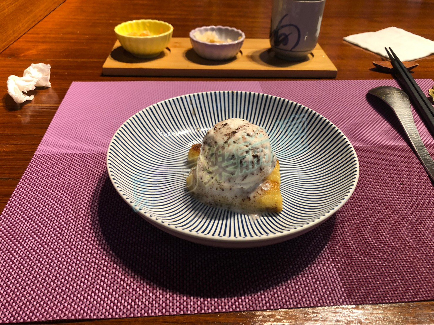 煎香蕉冰淇淋 也很好吃