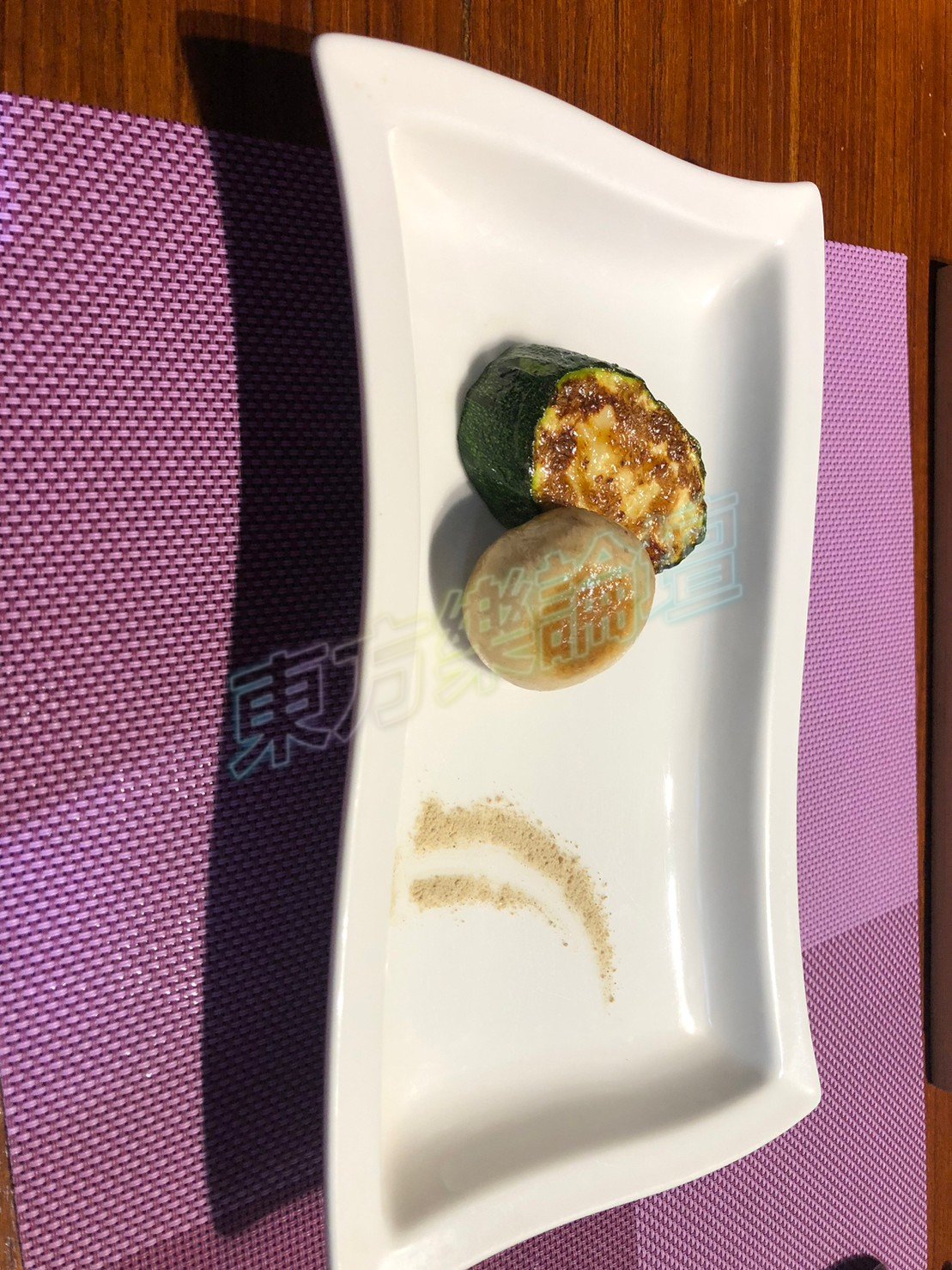 節瓜洋菇 很多汁